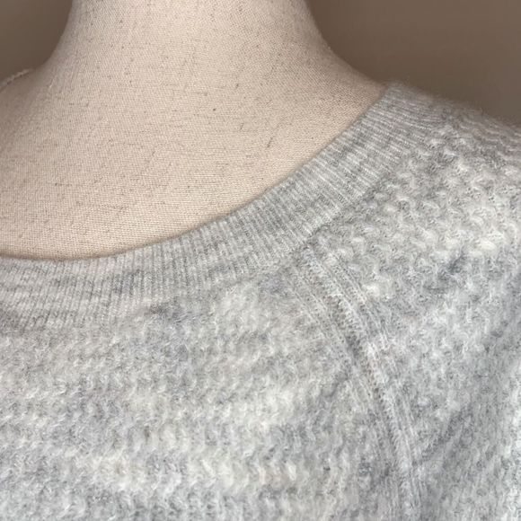 ANN TAYLOR LOFT GREY SWEATER XS NWT - Picture 7 of 10